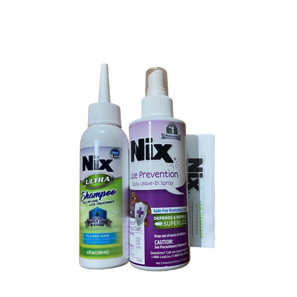 Nix Lice Treatment & Prevention , Ultra Lice Treatment All-in-One Shampoo, 4